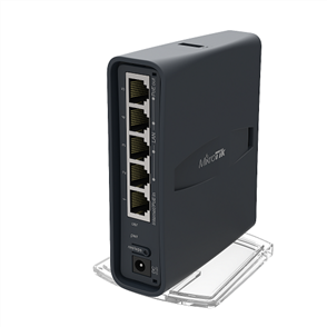 hAP ac Lite 802.11ac WiFi 5-Port Router Tower Black