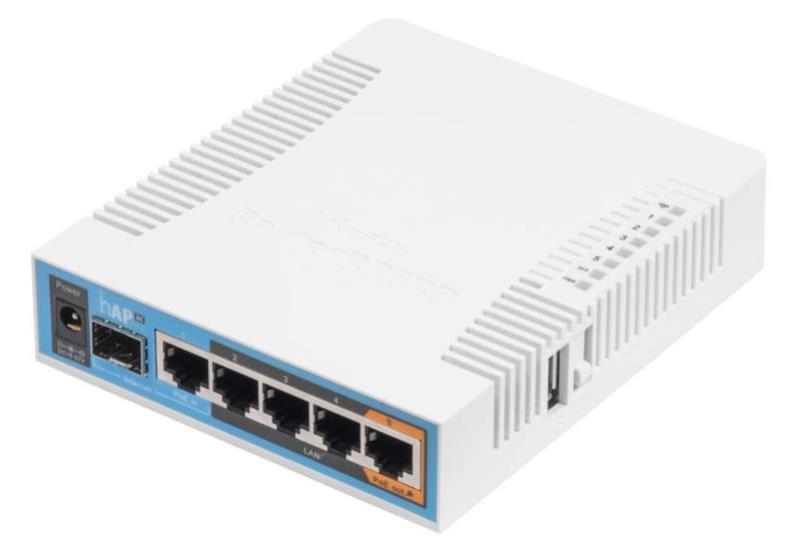 MikroTik hAP 802.11ac High Power Wireless 5 Port Gigabit Router