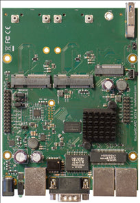 RouterBOARD device for use in your own router case