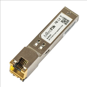 Gigabit (1000Base-TX) Copper RJ45 SFP Module for MikroTik