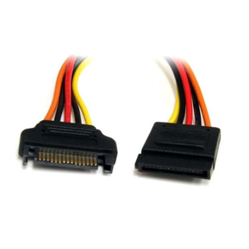 STARTECH.COM 12IN 15 PIN SATA POWER EXTENSION CABLE - SATA POWER EXTENDER LTW