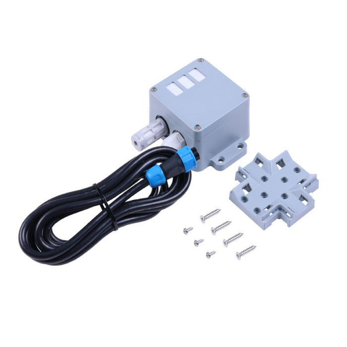 The Seeed CO2, temperature, and humidity sensor supports Modbus-RTU/ASCII RS485 and SDI-12 communication protocols with built in calibration