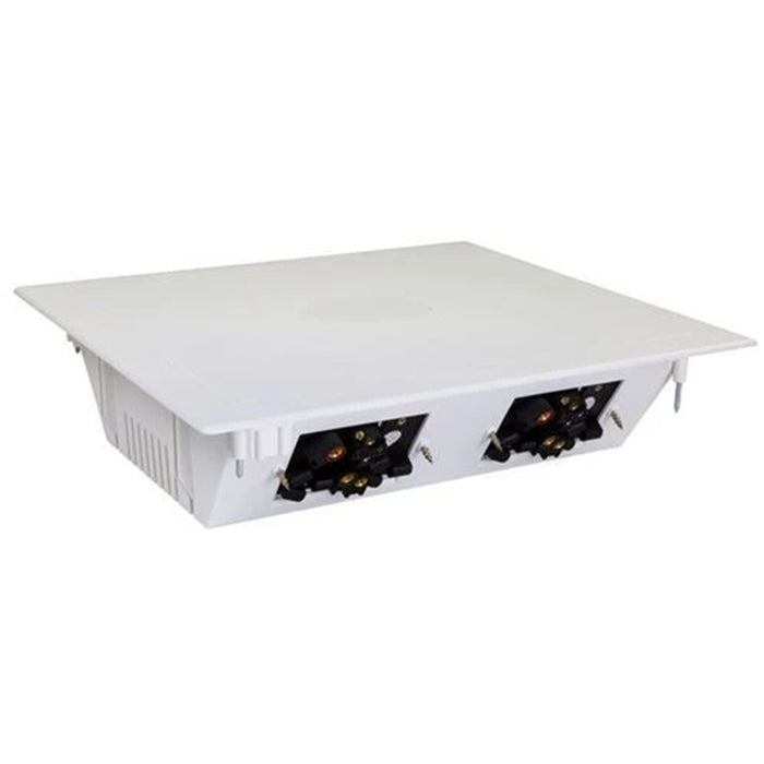 Dynamix AVB400  Recessed Entertainment Box  Delivering AV Data & Power in Wall Connectivity - 3xDevice/Outlet Openings - Paintable ABS Moulded Plastic - Cover & Screws Included - Dimensions: 280x250x80mm (WxHxD)