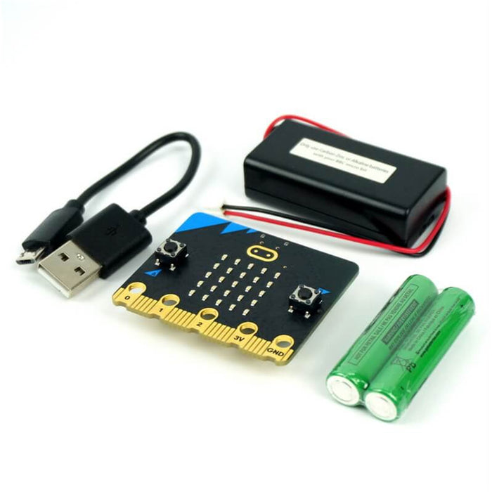 MICRO:BIT The new BBC micro:bit V2 Go Kit Pack. All parts you need In One Box! Pocket Sized Get Connected Get Coding Fun and Easy to Use. Motion Detection Built in Compass Bluetooth Technology