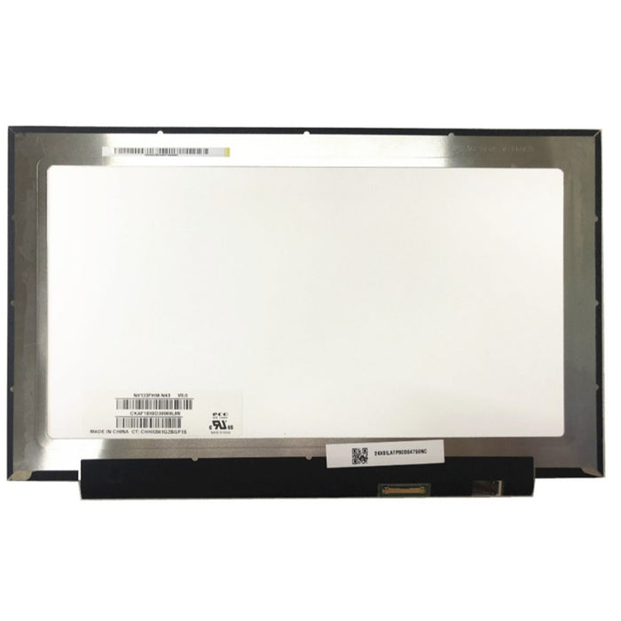 OEM 13.3" 1920x1080 30pin LCD Screen Panel (Without Screw Holes) / 12 Months Warranty Compatiable Model :NV133FHM-N54