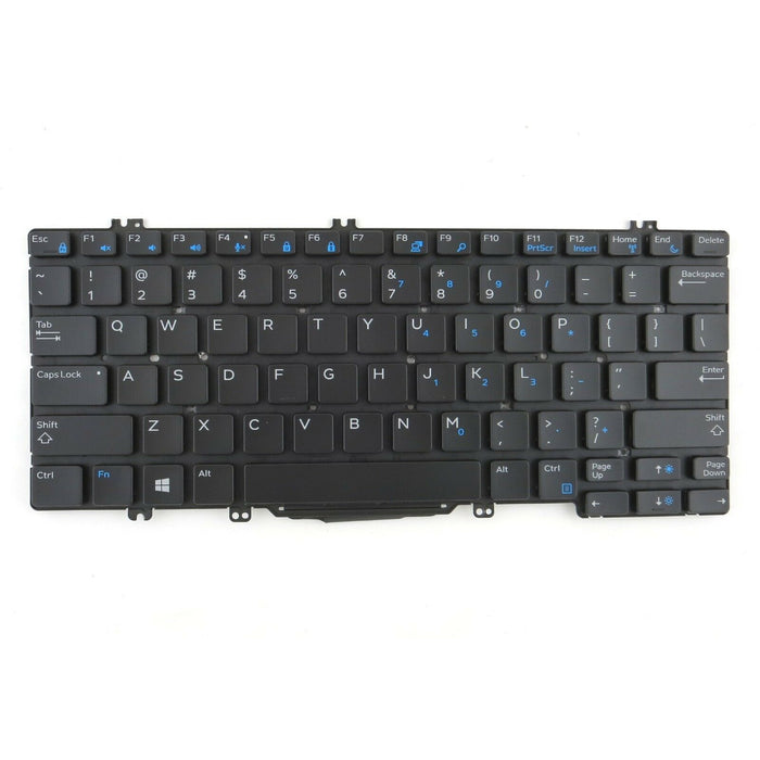 Dell Latitude 5280 5289 5290 7280 7290 7380 7389 7390 E7280 US Non-Backlit Keyboard (Black without Frame) PN: GDRR0 0GDRR0