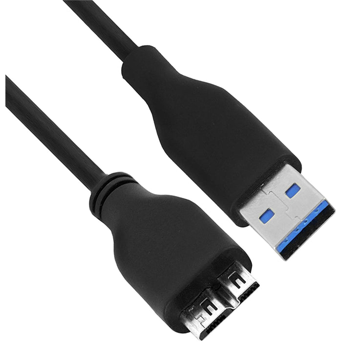 High Speed USB 3.0 Cable A to Micro B - for Portable External Hard Drives printers network hubs