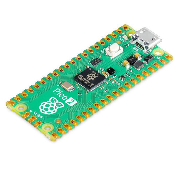 Raspberry Pi Pico 2 Microcontrollers Board - Pico 2 Single Pack