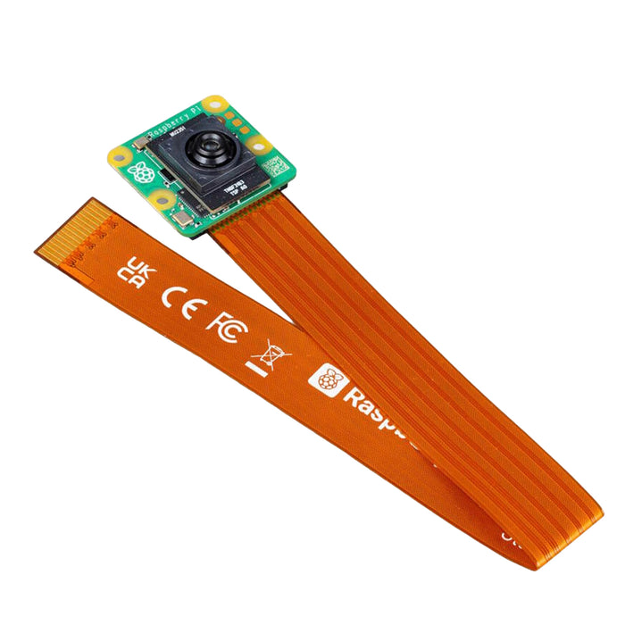 Raspberry Pi 5 Official AI Camera 12.3 MP Sony IMX500 Intelligent Vision Sensor 7.857 mm Sensor Size Integrated RP2040