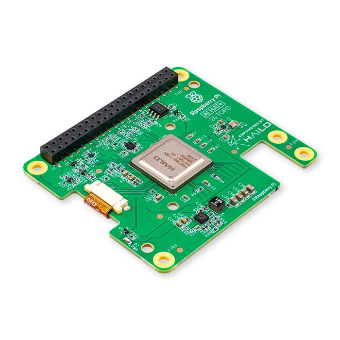 Raspberry Pi 5 Official AI Kit Incl M.2 HAT+ 26 TOPS Hallo AI Acceleration Module for Raspberry Pi 5