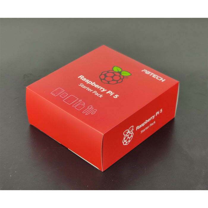 Raspberry Pi 5 4GB Entry Level Starter Kit Pack White Case Edition with 32GB Pre-Program NOOBS Card