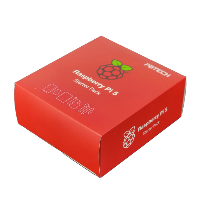 Raspberry Pi 5 2GB Entry Level Starter Kit Pack White Case Edition with 32GB Pre-Program NOOBS Card