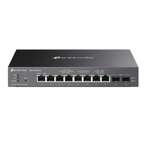 TP-Link SG2210XMP-M2 Omada SDN 8 Port Gigabit 2.5Gb PoE+ w/10GbE