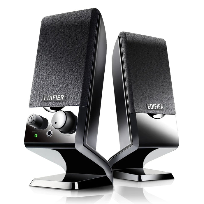 Edifier M1250 USB Multimedia 2.0 PC Speakers USB Powered with 3.5mm AUX Input - 1.2W RMS - Compact Design