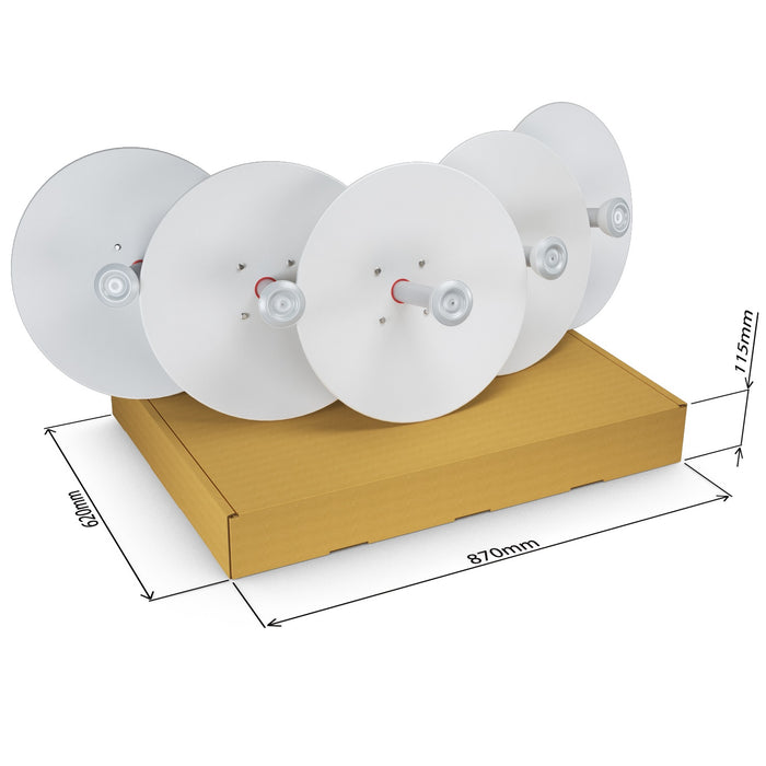 RF Elements StarterDish 27dBi UM Parabolic Dish Antenna 5-PACK