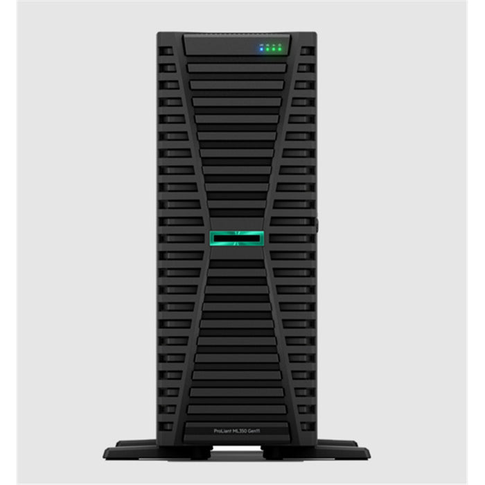 HPE ProLiant ML350 Gen11 with Intel Xeon-S 4410Y 12C/24T 32 GB DDR5 RDIMM HPE MR408i-o RAID Controller 8x SFF bays (no drives) 1x 800W Flex Slot Power Supply