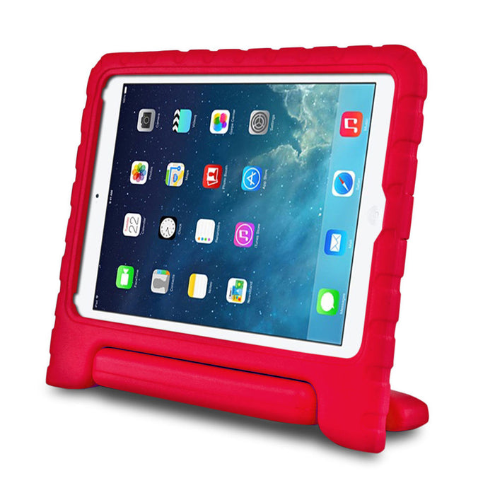 NZSTEM For iPad 10.2 & 10.5 Red Soft handle EVA Tablet Case Fit 7th & 8th & 9th  iPad Air 3th 2019 / 2020 / 2021 Soft Case Protector For School Kids - Designed by NZSTEM