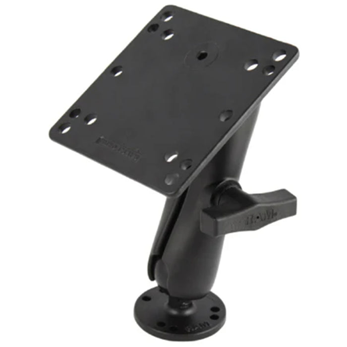 RAM -101U-246 including RAM Double Ball Mount with 75mm X 75mm and 100mm X 100mm hole pattern