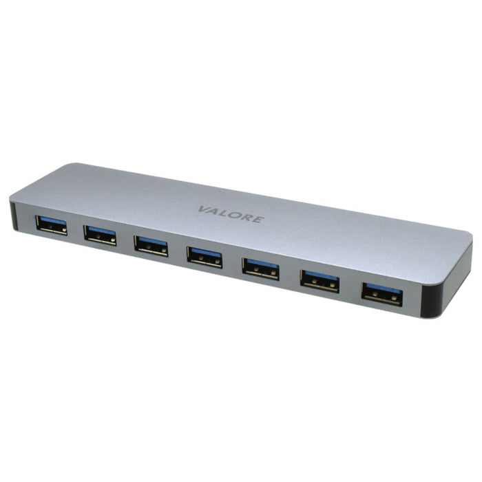 Valore VUH-34 7-Port USB3.0 Hub Grey