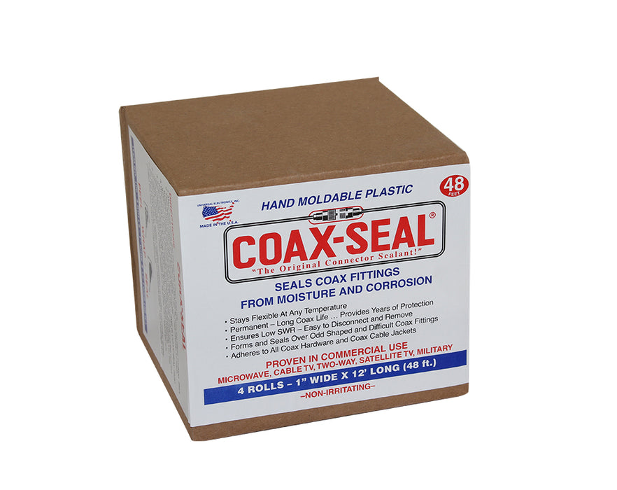 Coax Seal Tape One Inch Roll (4 Pack)