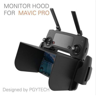 PGYTECH L128 Mavic RC Monitor Hood for phone (Black) - screen size<121mm For iPhone 6 Plus/6s Plus/7 Puls Samsung Note 5/6/8 Huawei Mate /P9 Plus..etc