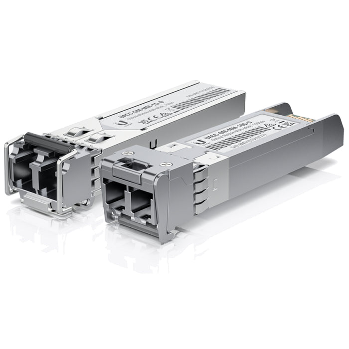 Ubiquiti 10 Gbps Multi-mode, Duplex LC Fibre Transceiver Pair for up to 300m