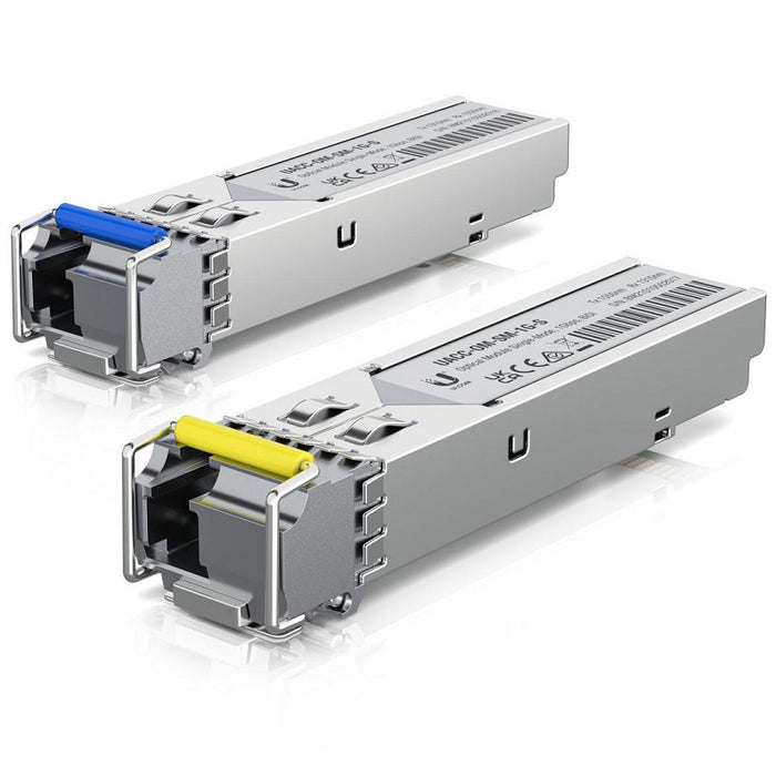 Ubiquiti 1 Gbps Single-mode, Simplex LC Fibre Transceiver Pair for up to 3km