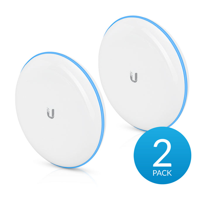 UniFi 60GHz/5GHz PtP Pre-Configured Bridge Kit with 1Gbps+ Throughput