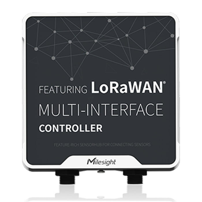 Milesight UC502 AU915/AS923 Battery Powered LoraWan Controller with GPIO/AI/RS232/RS485