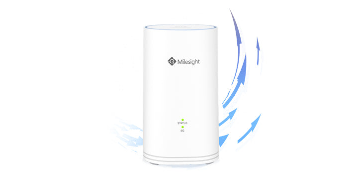 Milesight Ultra Fast Cellular Indoor/Outdoor 5G/4G/LTE Wireless Gigabit Router/CPE Radio with Serial and I/O interfaces