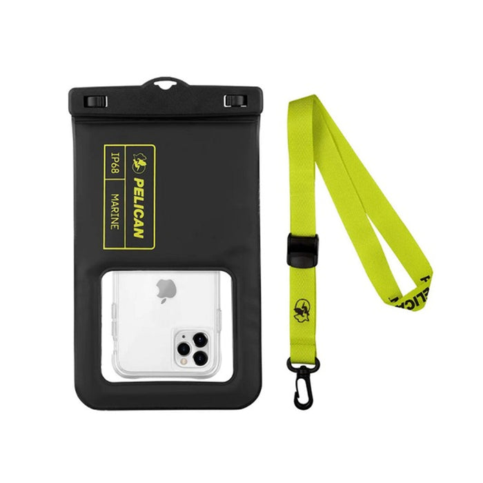 Pelican Waterproof Floating Pouch XL - Black / Neon Green