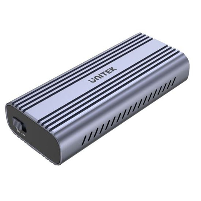 Unitek S1226A SolidForce Reefer Pro USB4 to M.2 SSD (PCIe/NVMe) Enclosure. Supports up to 40Gbps(Thunderbolt 3/4). Hollowed Design for Superior Heat Dissipation. UASP for Speed Acceleration & TRIM Supported.