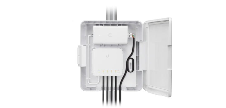Ubiquiti Flex Switch Outdoor Weatherproof Enclosure Adapter Kit for Street Light Pole Applications