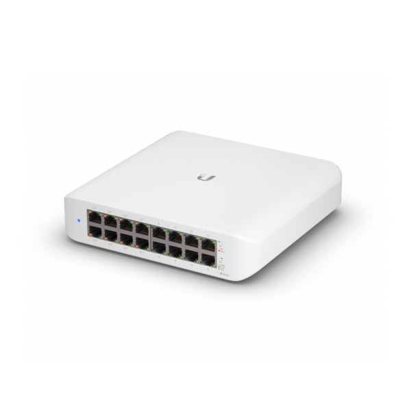 Ubiquiti UniFi Desktop 16 Port Gigabit Switch with 802.3af/at Power over Ethernet, 45W PoE Budget