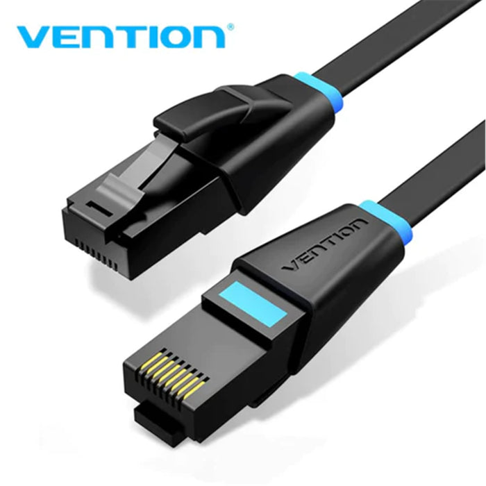 Vention IBJBX  Flat Cat.6 UTP Patch Cable 50M Black