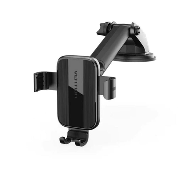 Vention KCOB0  Auto-Clamping Car Phone Mount With Suction Cup Black Square Type