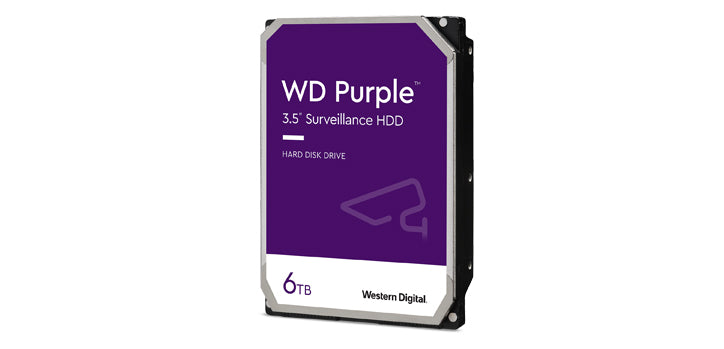 Western Digital Purple 6T 3.5' Surveillance HDD