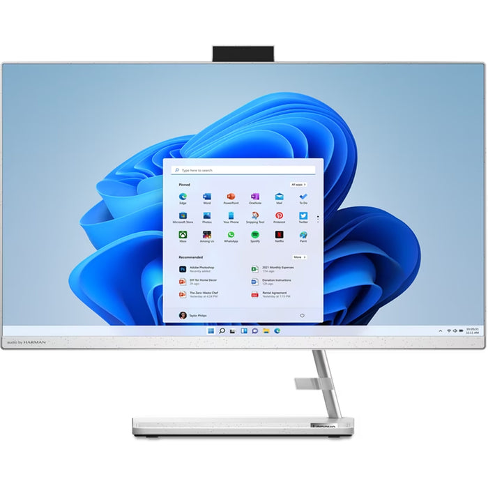 Lenovo IdeaCentre AIO 3 27IAP7 27" FHD All-in-One PC Intel Core i3-1215U - 8GB RAM - 512GB SSD - AX WiFi 6 + BT5.2 - Webcam - HDMI1.4 - RJ45 - Win 11 Home - 1 Year Onsite Warranty