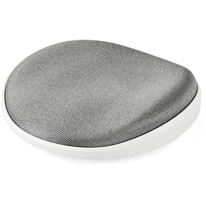 StarTech ROLWRSTRST Wrist Rest - Ergonomic Desk Wrist Pad - Sliding Wrist Rest for Mouse - Silver Fabric - Office Wrist Support