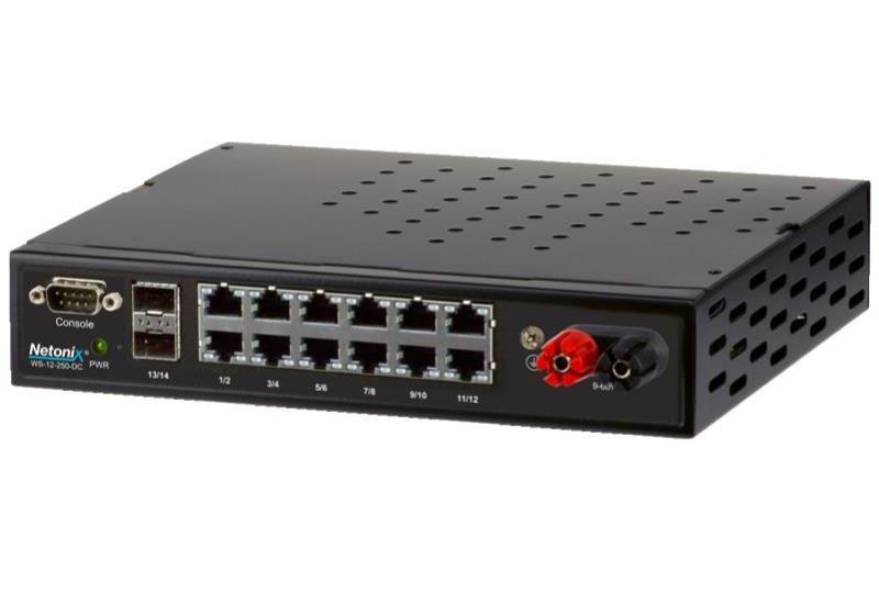 Netonix 12 Port DC Powered Managed PoE Switch