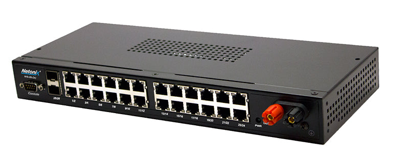 Netonix 24 Port Manged DC POE Switch + 2 SFP Uplink Ports