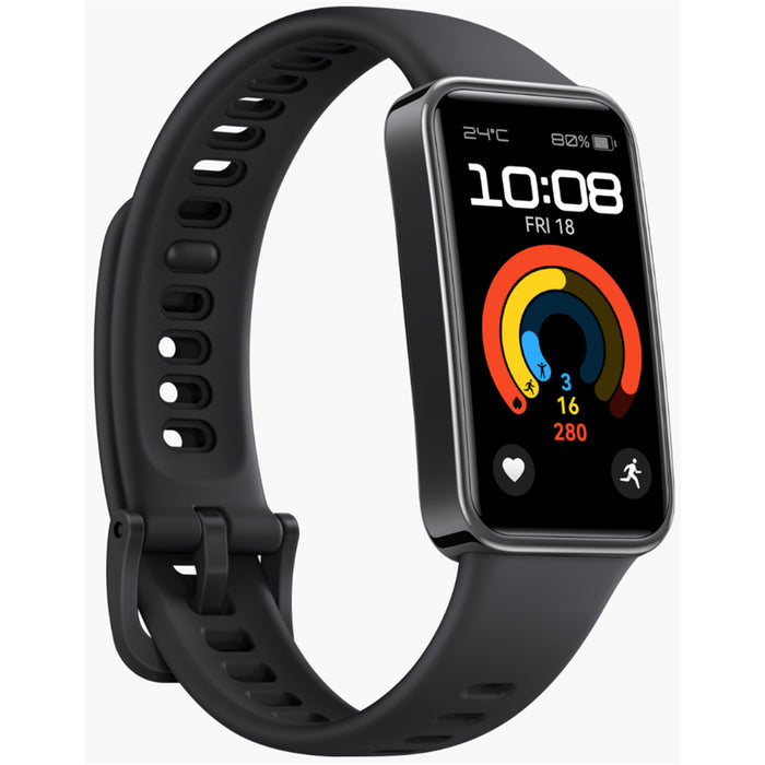 Huawei Band 9 Fitness Tracker - Starry Black 1.47" AMOLED Display - Up to 14 Day Battery Life - 5ATM Water Resistance - Blood Oxygen / Sleep / Fitnesss Tracking