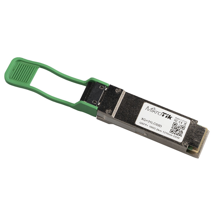 MikroTik XQ+31LC02D QSFP28 module for up to 2km 100 Gigabit Setups