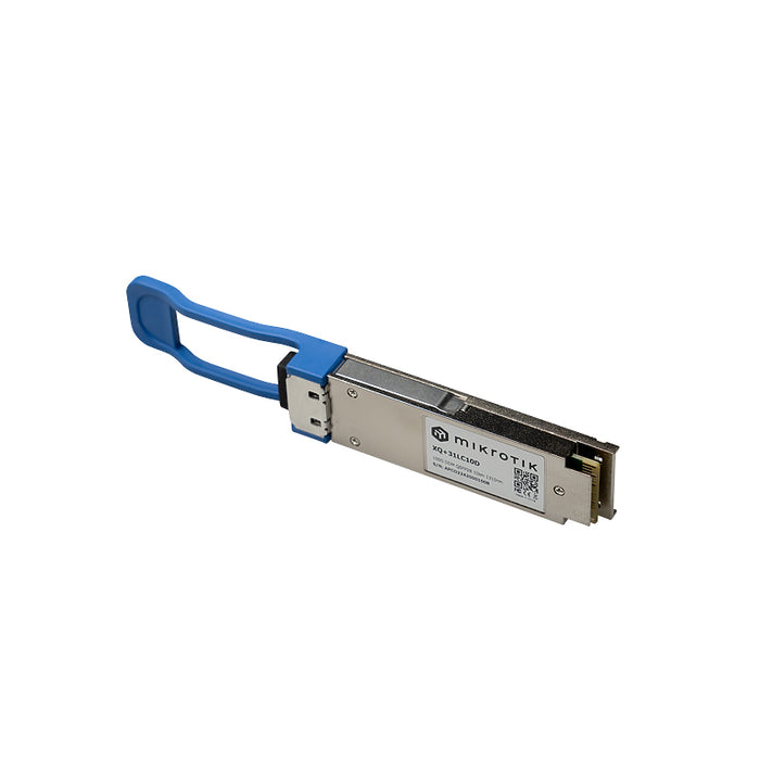 MikroTik XQ+31LC10D 100Gbps QSFP28 module for up to 10 km