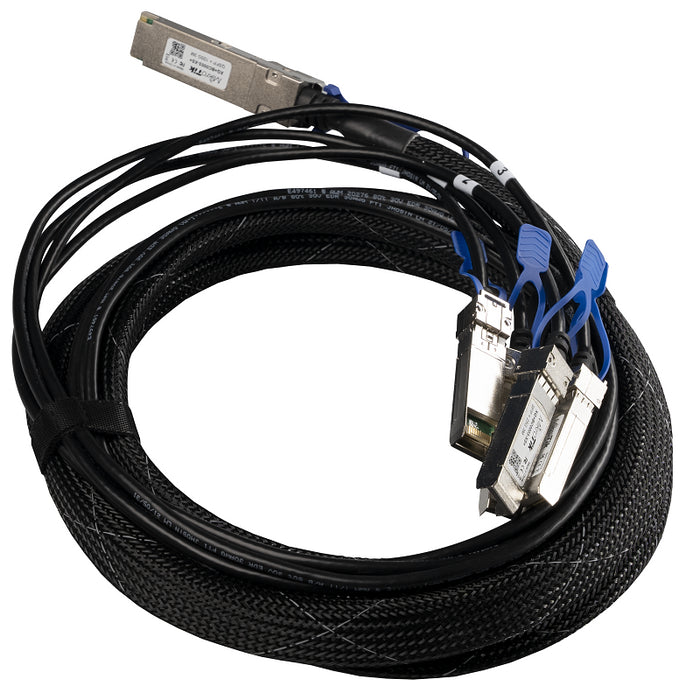 MikroTik XQ+BC0003-XS+, QSFP28 to 4x SFP28 break-out cable