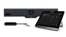 Collaboration Bar with wireless presenter and touch console  for huddle spaces