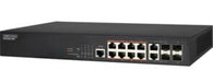 12-Port Gigabit L3 Managed PoE++ (UPOE) Switch 4x SFP (2 shared)