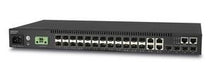 20 x GigE SFP ports 4 x GigE Combo Ports 4 x SFP+ 10G Ports