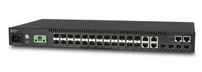 20 x GigE SFP ports 4 x GigE Combo Ports 4 x SFP+ 10G Ports