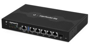 EdgeRouter 6-Port Switch Router (5 RJ45 1 SFP) 24V PoE